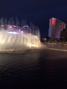 Fountain Display, Bellagio in Las Vegas