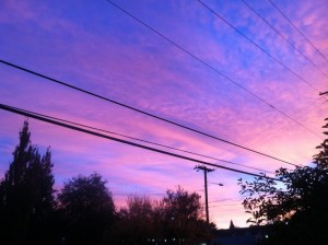 Portland, Oregon Sunset