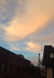 Gray to Light; Fast moving clouds